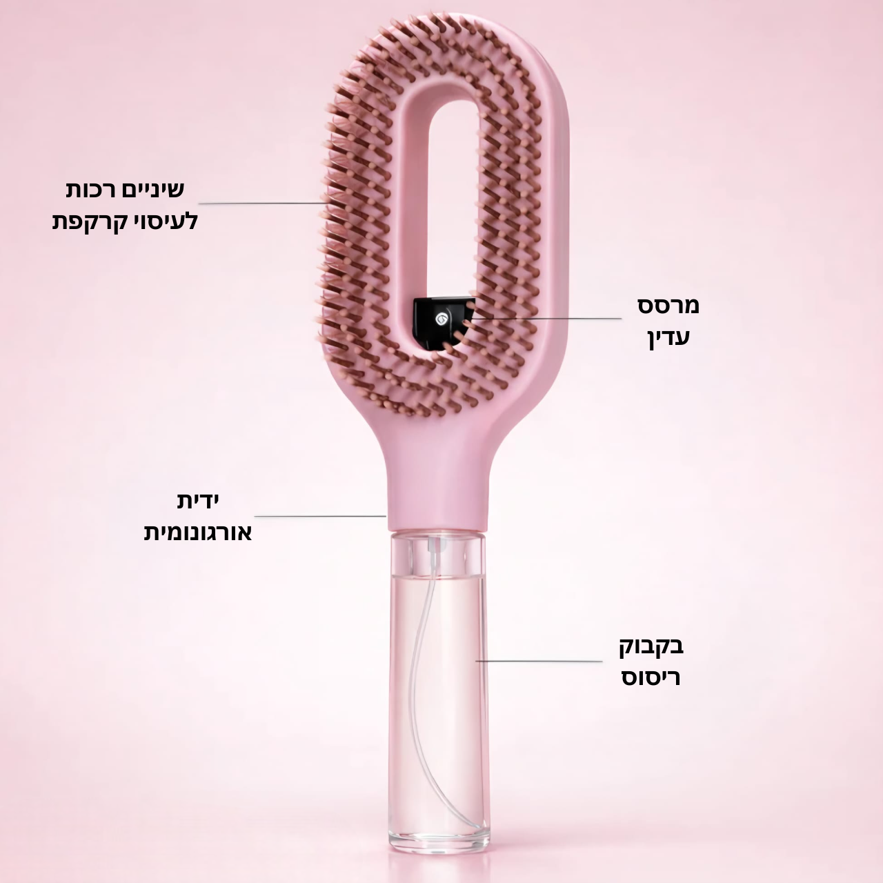 SprayBrush-מסרק ספריי לעיצוב שיער