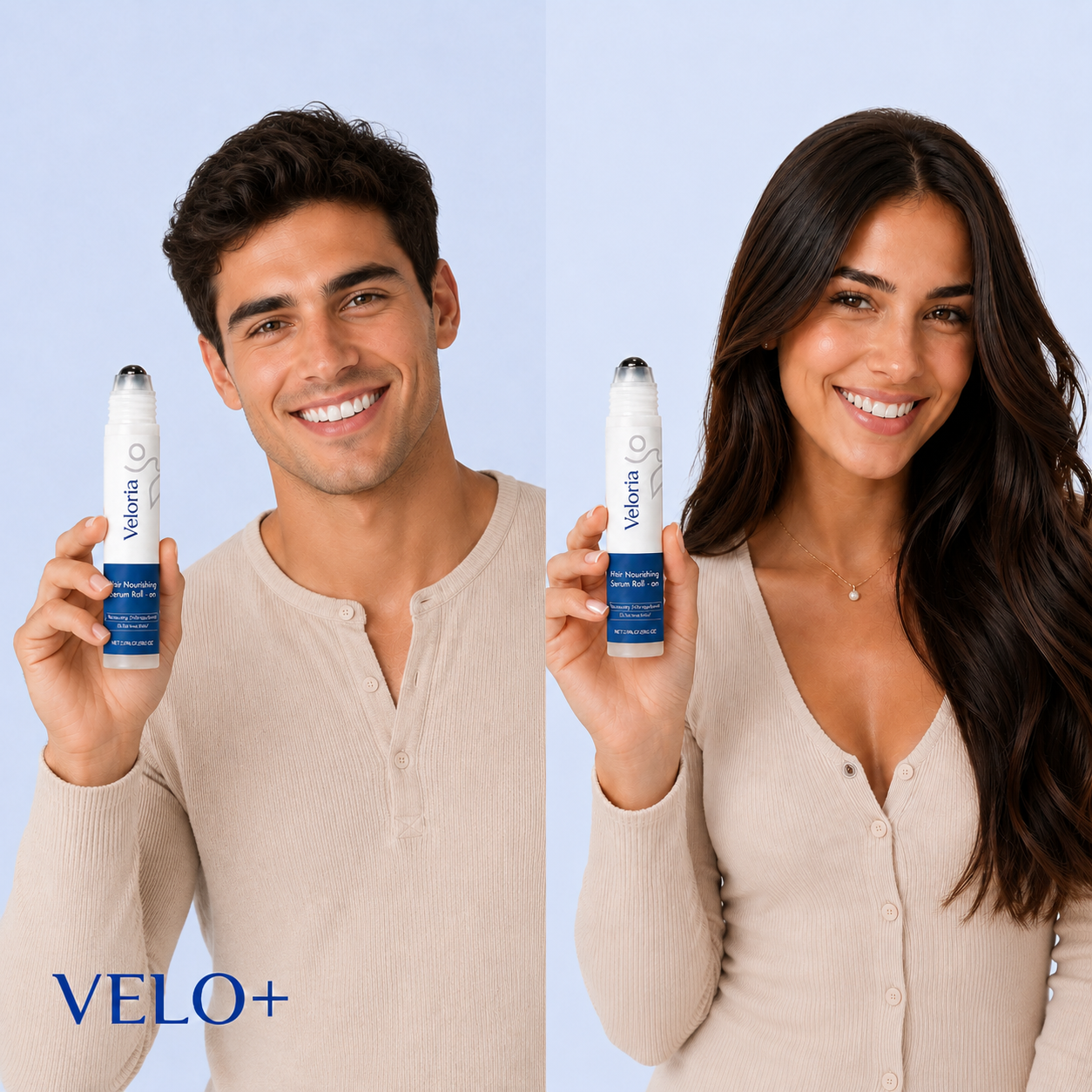 VeloPlus–סרום רול־און לשיער